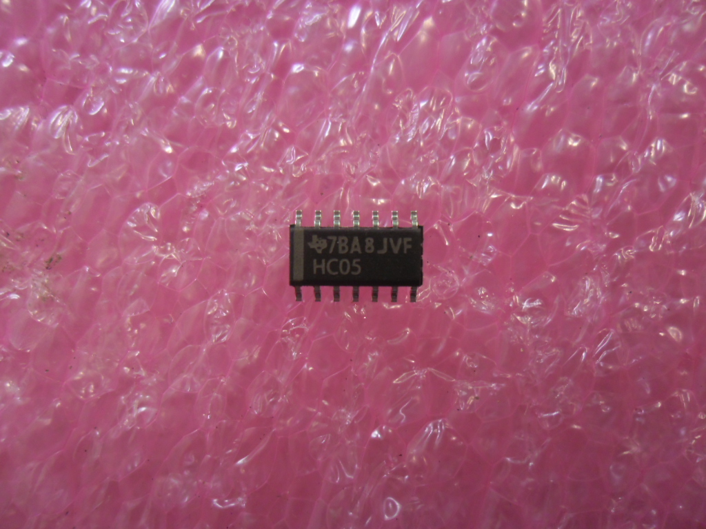 SN74HC05DR = MC74HC05ADG = M74HC05RM13TR: IC HEX INVERTER W/OPEN COLLECTOR OUTPUTS SMD SOIC-14