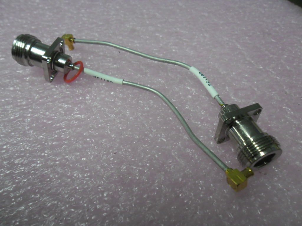 CB1138 (K911-007-003) + CB1134: RF RIGID Pigtail CABLE L=10CM or 22CM N TYPE NTYPE FLANGE RF Connector to MCX MALE RA