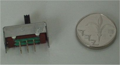 S150-15 - SLIDE SWITCH: SLIDE SWITCH 6-PIN, SPDT PANEL, ON-ON