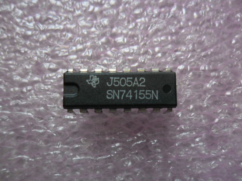 SN74155N = DM74155N = 74155PC: DUAL 1-OF-4 DECODER/DEMUX DIP-16