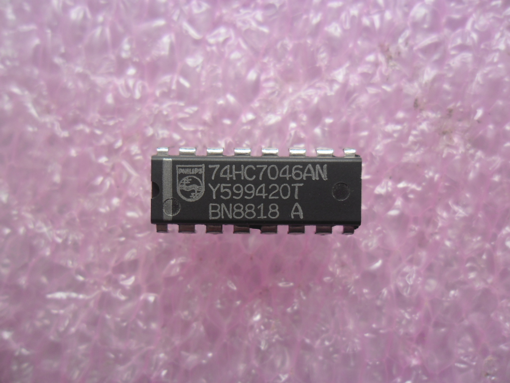 PC74HC7046AP: Phase-Locked Loop , PLL with VCO and Lock Detector DIP-16 / 74HC7046AN = CD74HC7046AE