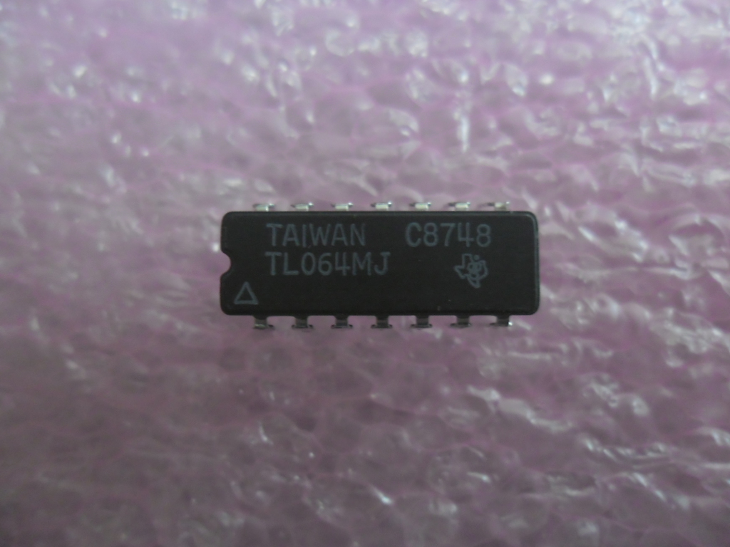 TL064MJ = TL064CJ TL064ACJ: LOW-POWER JFET INPUT OPERATIONAL AMPLIFIERS CERAMIC DIP-14 NEW