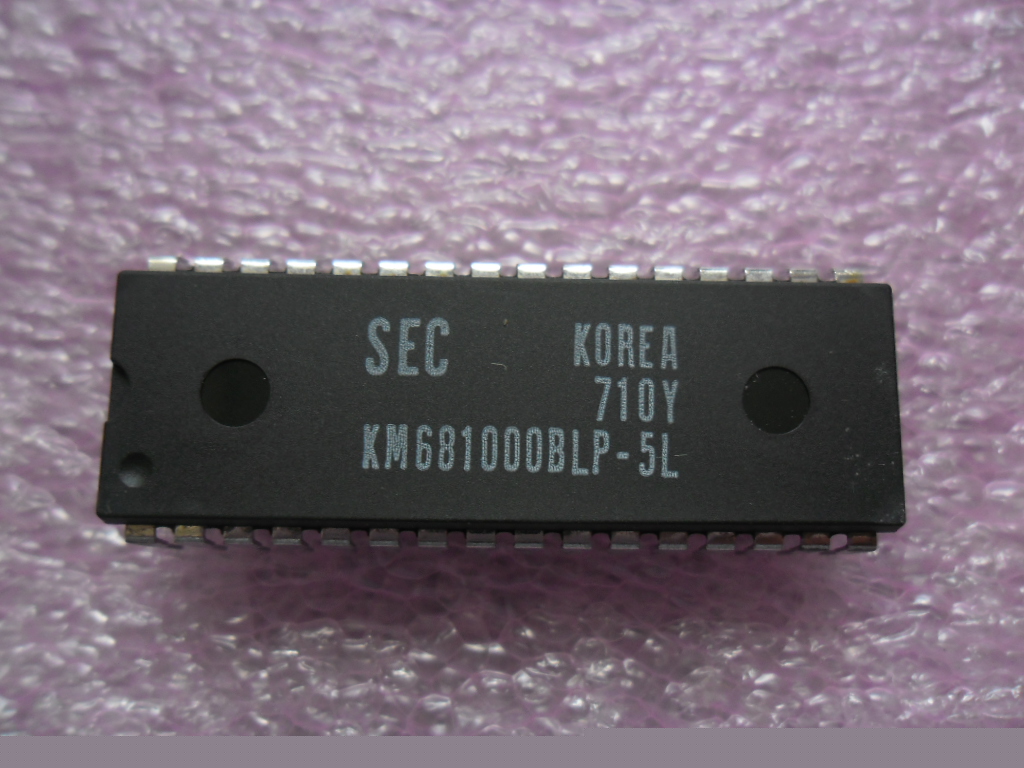 KM681000BLP-5L: IC CMOS STATIC RAM 1M SRAM 128KX8 55nS DIP-32 new original