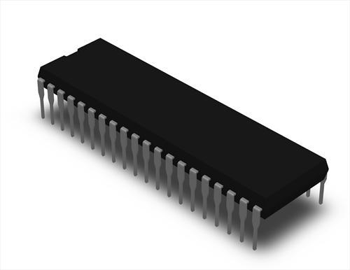 WS7106CPL = ICL7106CPLZ: IC A/D CONVERTER FOR LCD 3.5DIGITS DIP-40