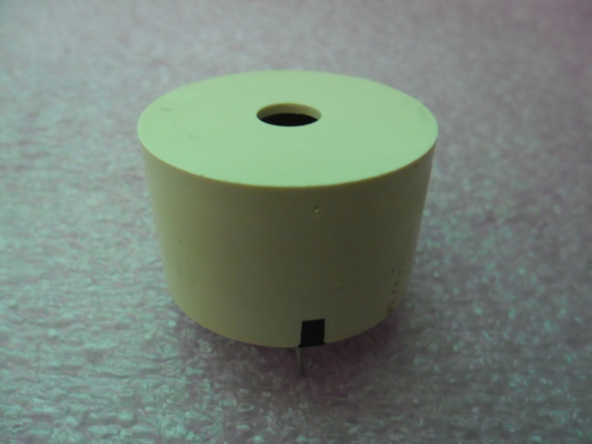 SP490 BUZZER: ROUND BUZZER 35mm/DIA 5-15V WARB TONE 3pin PCB MOUNT צליל של טלפון ציבורי