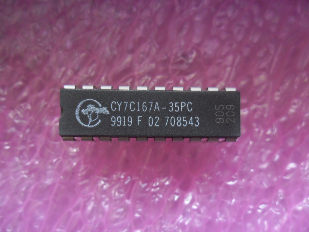 CY7C167A-35PC: IC MEMORY SRAM 16KX1 CMOS DIP-20 obsolete