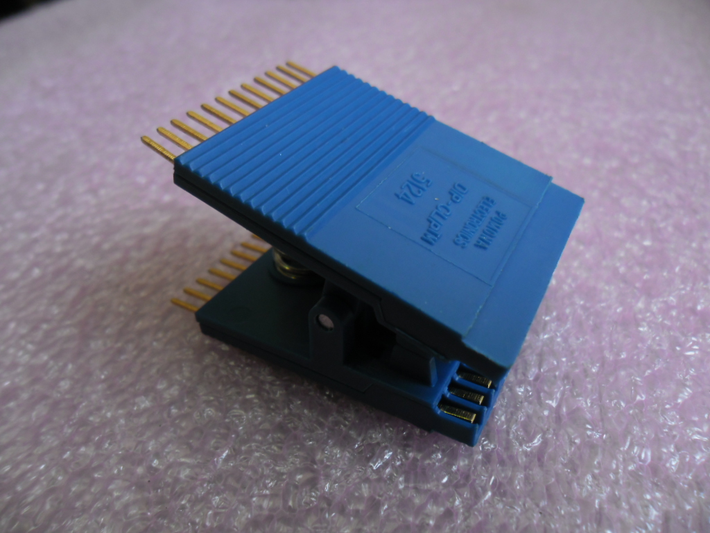 POMONA 5240: IC Test CLIP DIP-40 PIN 600mil wide GOLD DISCONTINUED