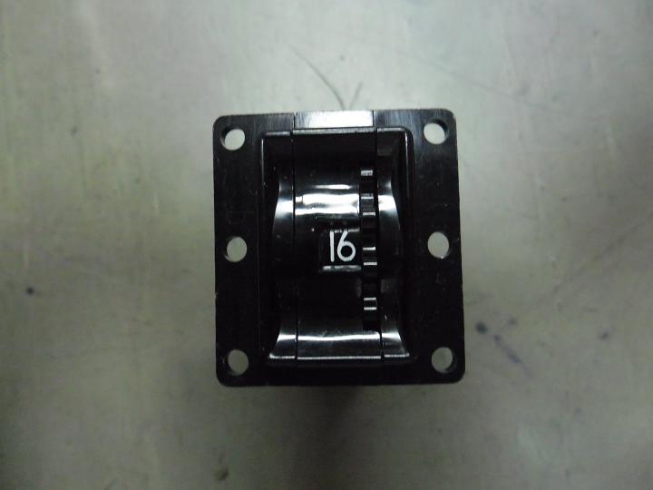29-A-109A: Thumbwheel switch 1 digits 1-16 Series 29000 hexdecimal output