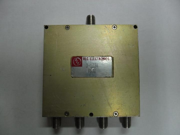 D-1834 RLC ELECTRONICS: RF ALUMINUM CASE BOX WITH 5 SMA Connectors