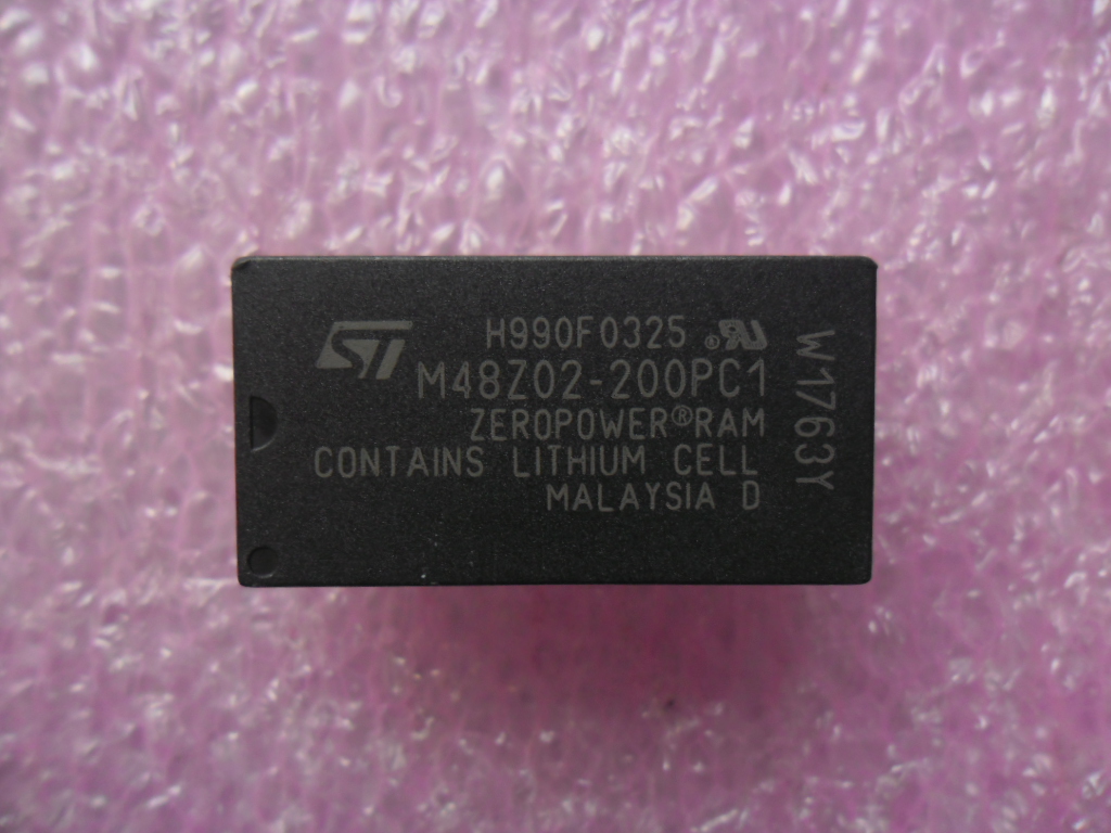 M48Z02-200PC1: IC SRAM ZEROPOWER 16KBIT 5V 24-DIP NEW