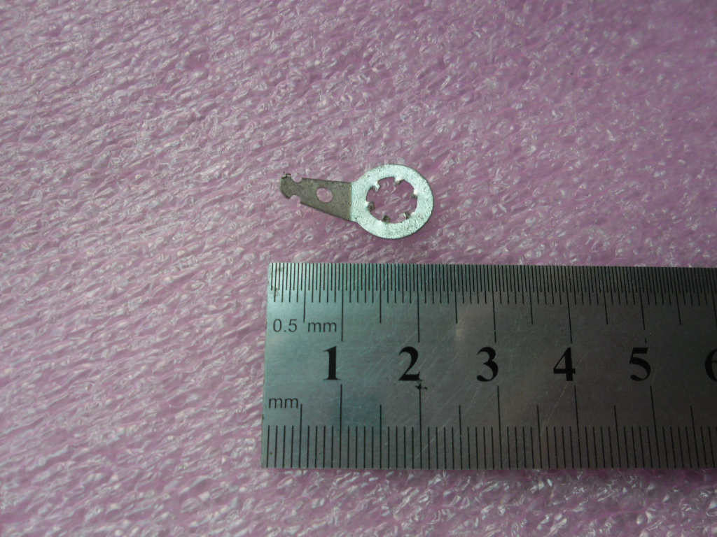 SOLDER TERMINAL: LOCKWASHER SOLDER TERMINAL LUG ANGLE BENT Stud:#10 5mm אוזן הלחמה