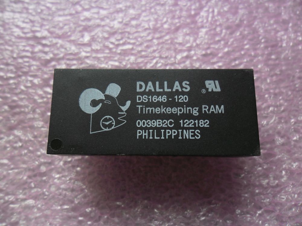 DS1646-120: Real Time Clock W/128Kx8 NVSRAM DIP-32 + internal Battery