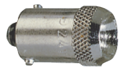 1.90.690.342/0000 RAFI SWITCH: LED BA9s MBC/MCC superbright green 24V 15mA 1000mcd