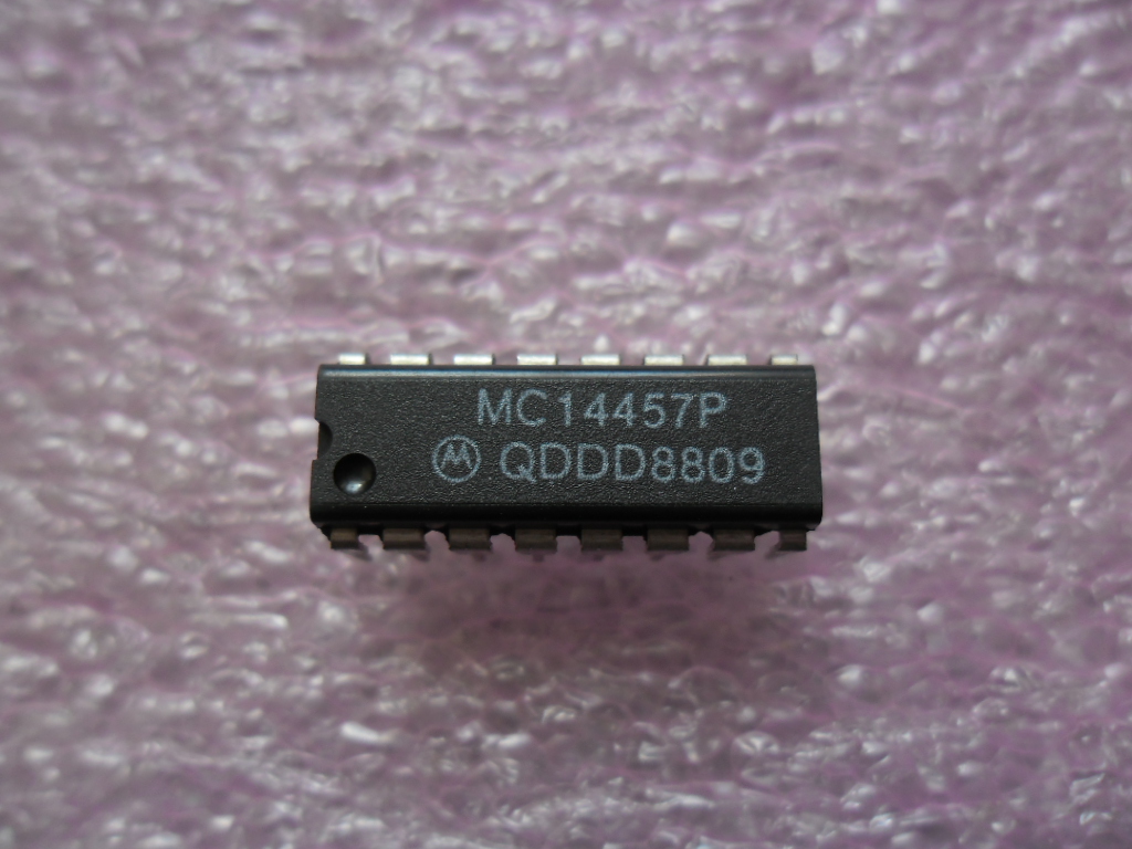 MC14457P: Peripheral Interface - Keyboard Encoder/Transmitter DIP-16 OBSOLETE