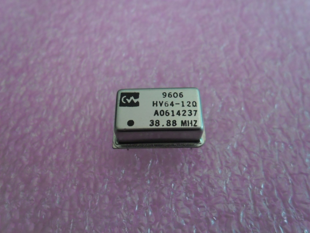 HV64-120G-038.88M 38.88MHZ DIP-14 5V HCMOS VCXO 20PPM: HV64-120 38.88MHZ DIP-14 VOLTAGE CONTROL CRYSTAL CLOCK OSCILLATOR