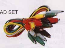 JR9302N/15 SET 10PCS CROCODILE ON WIRE 26CM: Jumper Small 15mm 10WIRES, 4 colors ללא הצהוב